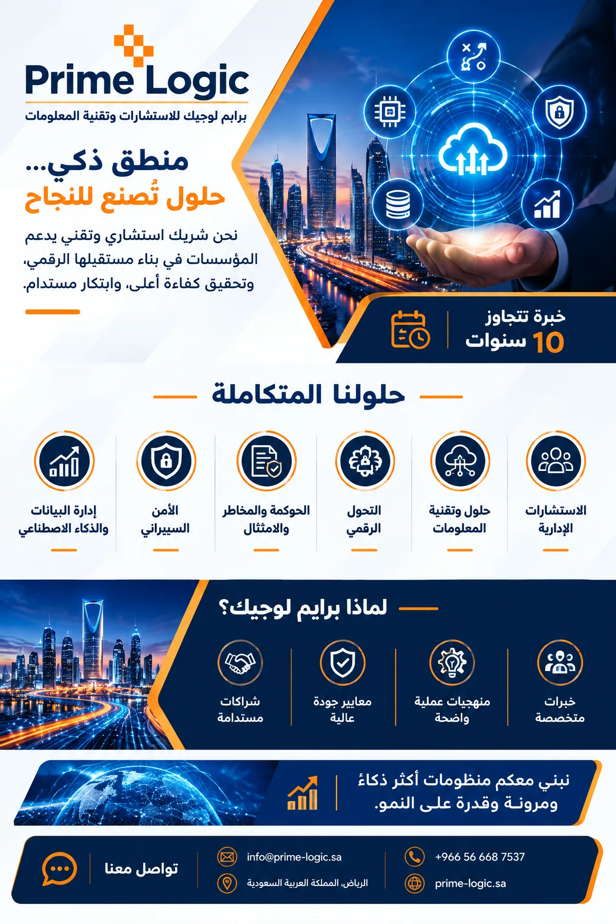 بروشور برايم لوجيك — الملف التعريفي — صفحة 1