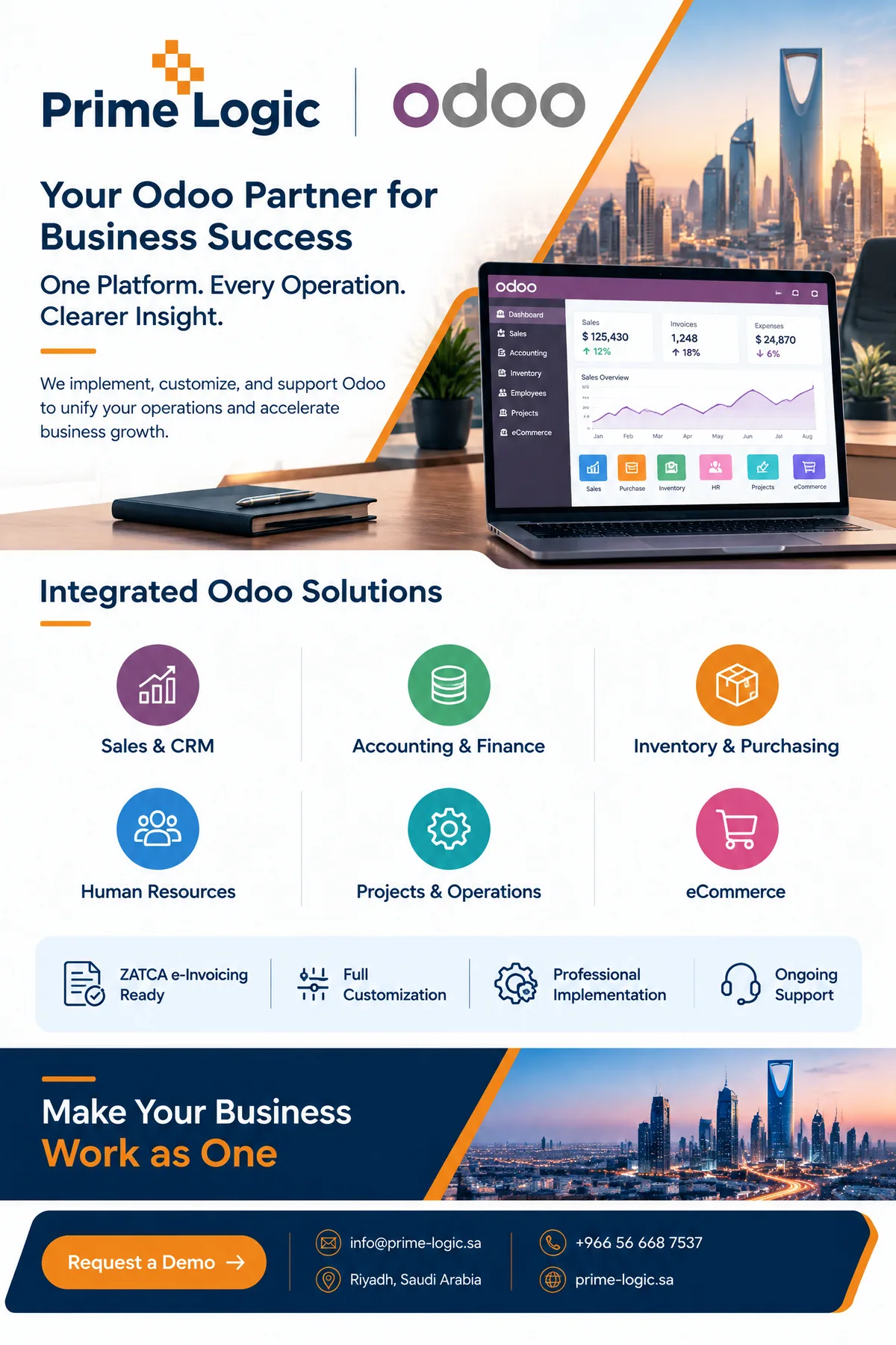 Prime Logic brochure — Odoo Enterprise — page 6