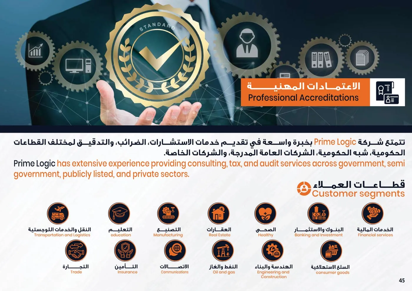 Prime Logic Company Profile — page 46 of 47 | بروفايل برايم لوجيك — صفحة 46